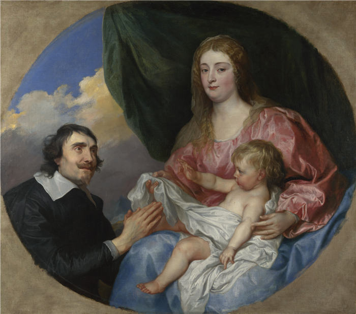 安东尼·范·戴克（Anthony van Dyck）-《阿贝斯卡利亚参拜圣母子》17
