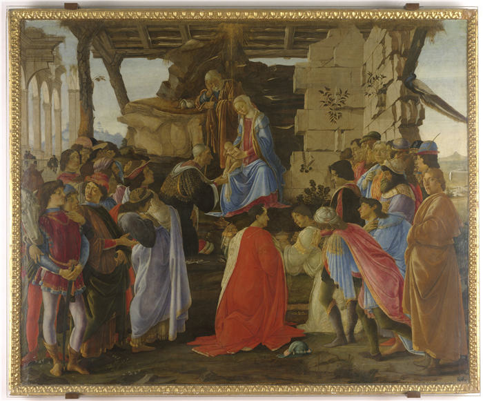 意大利画家桑德罗·波提切利（Sandro Botticelli）《三博士来朝》（1）
