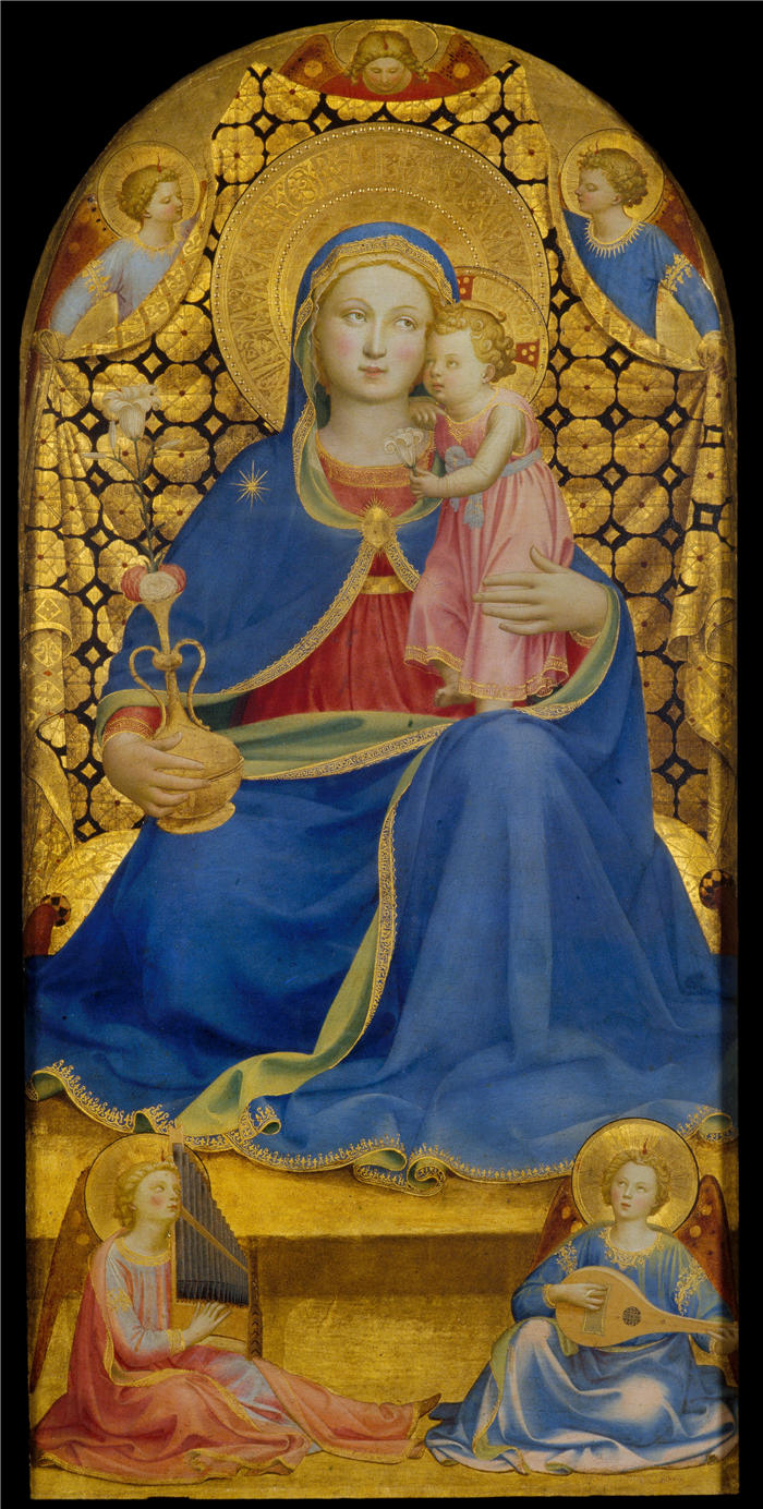 弗拉·安杰利科（Fra Angelico，意大利）-谦逊圣母