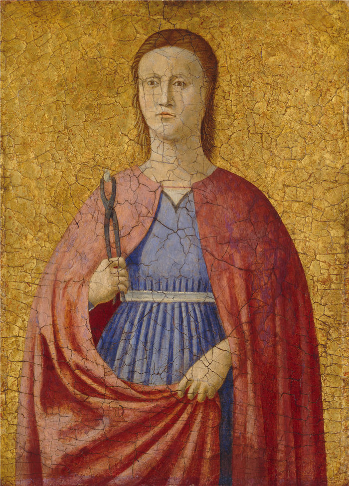 皮耶罗·德拉·弗朗西斯卡（Piero della Francesca，意大利）作品-圣阿波罗尼亚