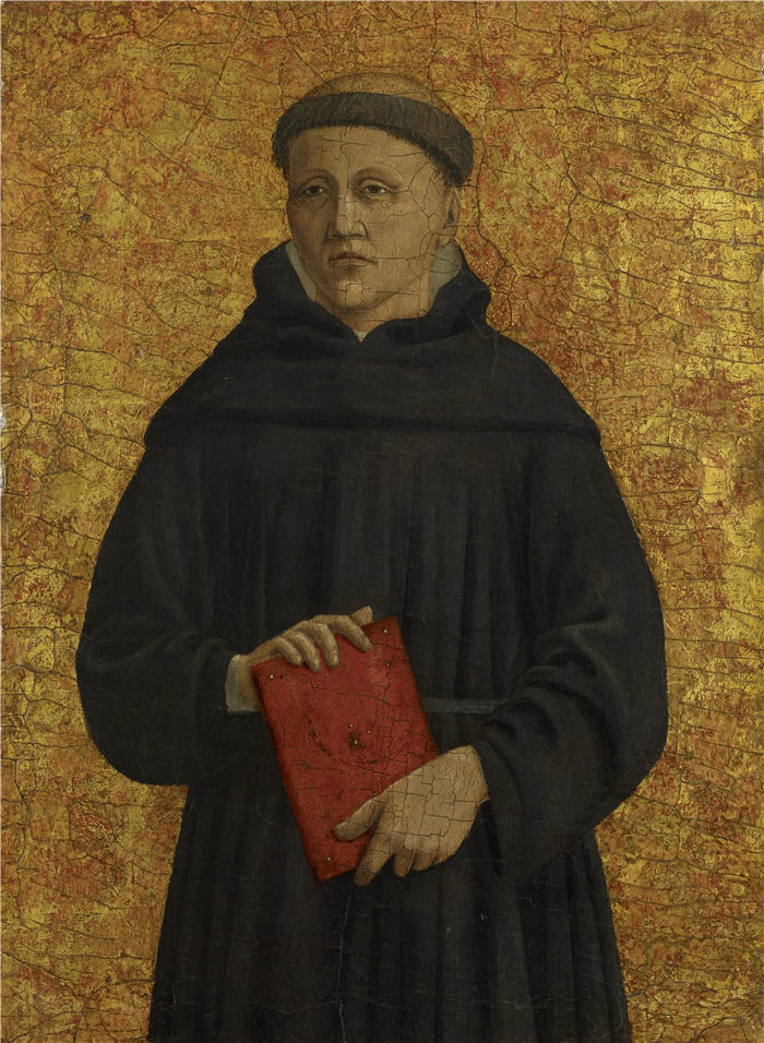 皮耶罗·德拉·弗朗西斯卡（Piero della Francesca，意大利）作品-奥古斯丁·蒙克，1454-69
