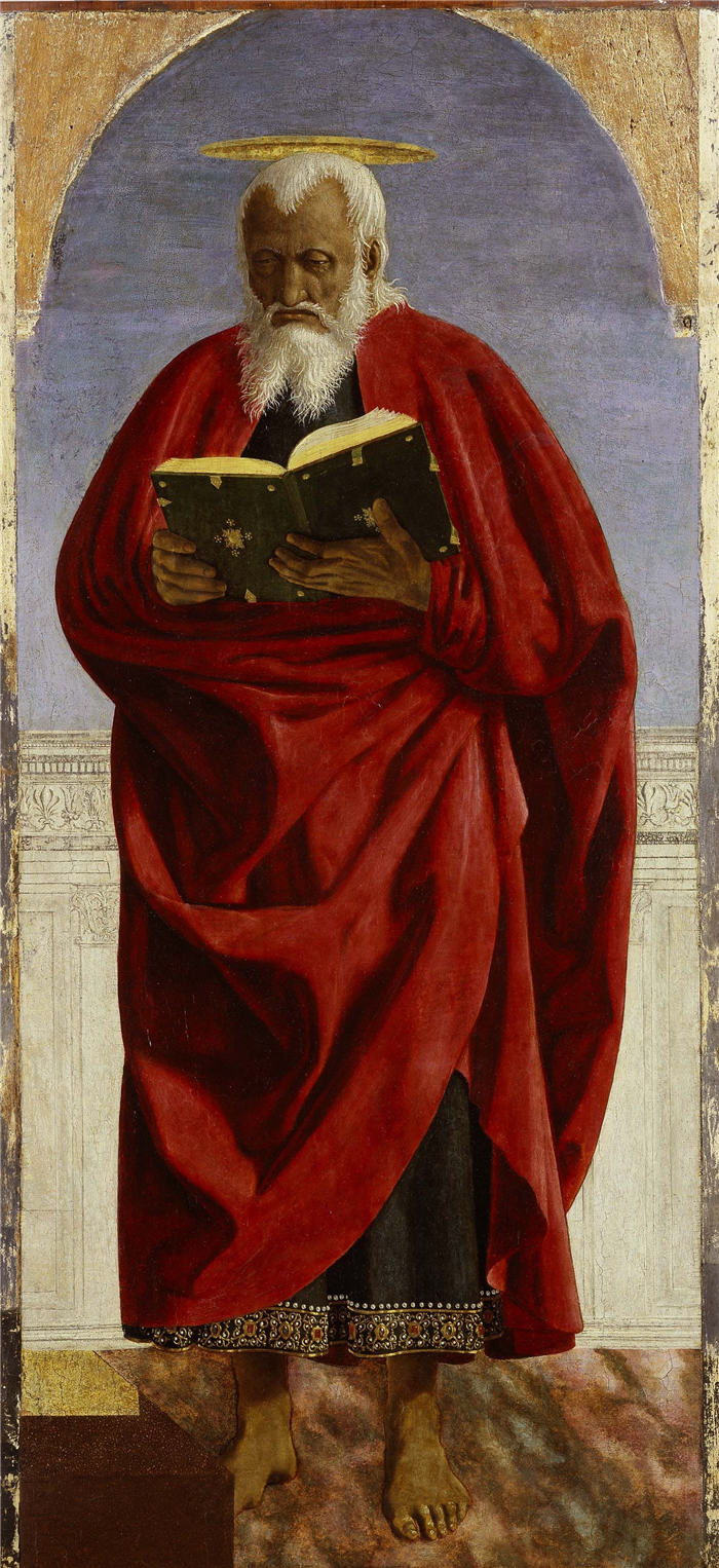 皮耶罗·德拉·弗朗西斯卡（Piero della Francesca，意大利）作品-圣约翰，约1454-69年
