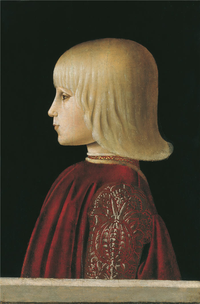 皮耶罗·德拉·弗朗西斯卡（Piero della Francesca，意大利）作品-《男孩的肖像》
