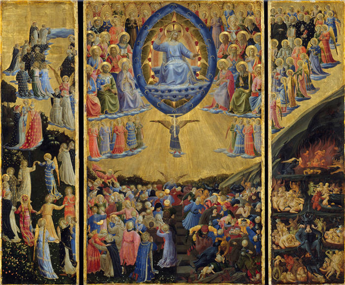 弗拉·安杰利科（Fra Angelico，意大利）-最后的审判