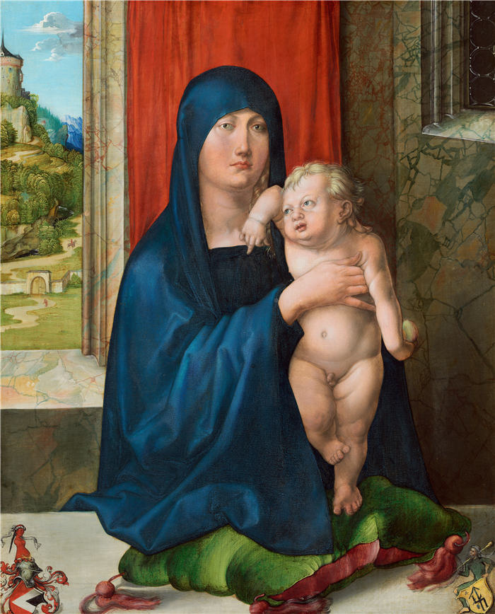 阿尔布雷希特·丢勒 (Albrecht Dürer)高清作品-《圣母子》 (26)