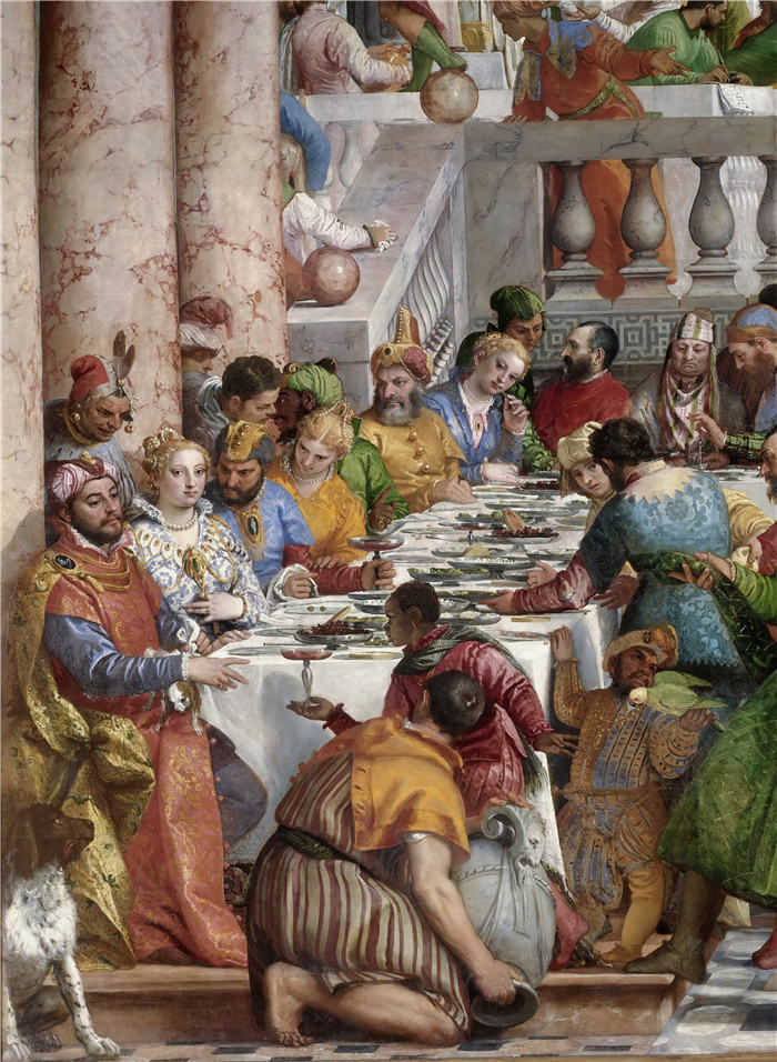 委罗内塞（Paolo Veronese，意大利画家）高清作品-卡纳的婚姻盛宴