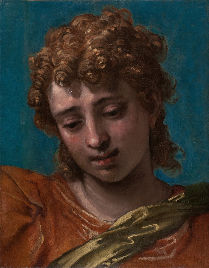 委罗内塞（Paolo Veronese，意大利画家）高清作品-圣迈克尔头像