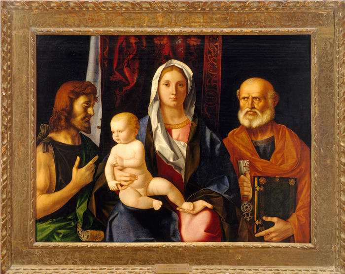 乔凡尼·贝里尼（Giovanni Bellini）-圣母与儿童 4
