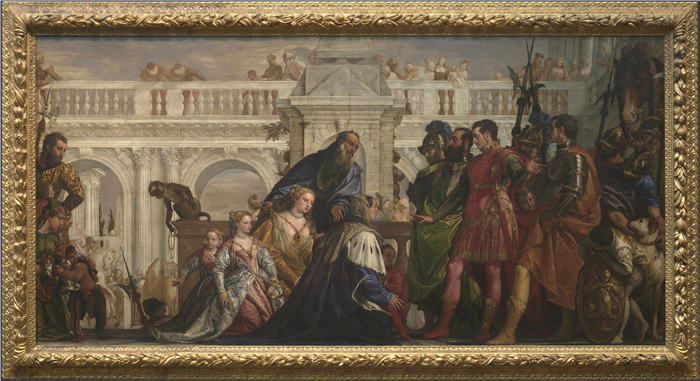 委罗内塞（Paolo Veronese，意大利画家）高清作品-亚历山大之前的大流士家族