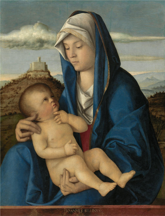 乔凡尼·贝里尼（Giovanni Bellini）-圣母与儿童 1430-1516 (3)
