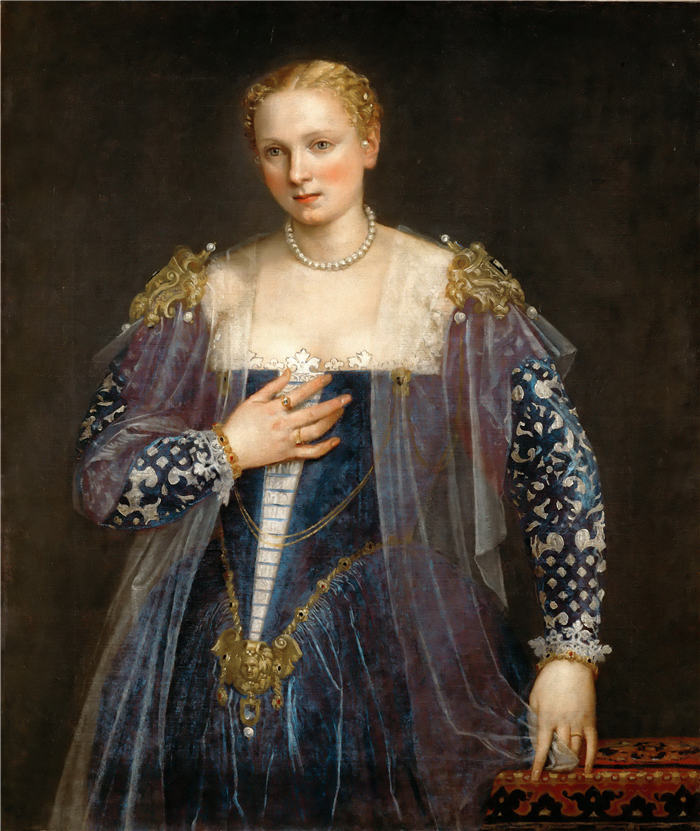 委罗内塞（Paolo Veronese，意大利画家）高清作品-威尼斯女人的肖像
