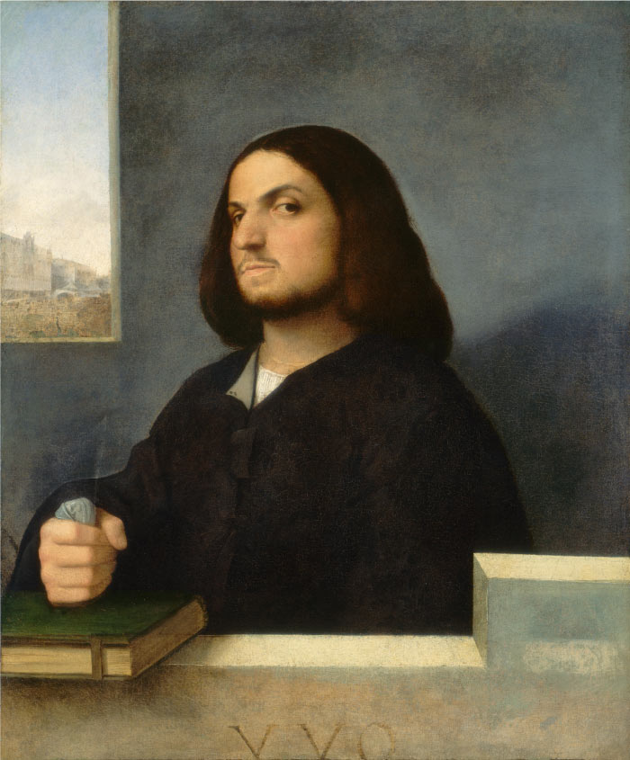 乔尔乔内(Giorgione)高清作品-威尼斯绅士肖像