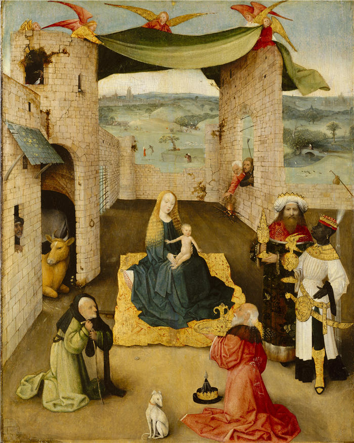 耶罗尼米斯·博斯（Hieronymus Bosch，荷兰）作品《贤士朝圣》（052）
