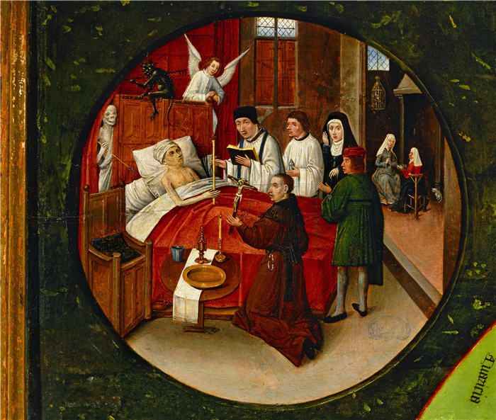 耶罗尼米斯·博斯（Hieronymus Bosch，荷兰）作品《七宗罪细节 6》（014）