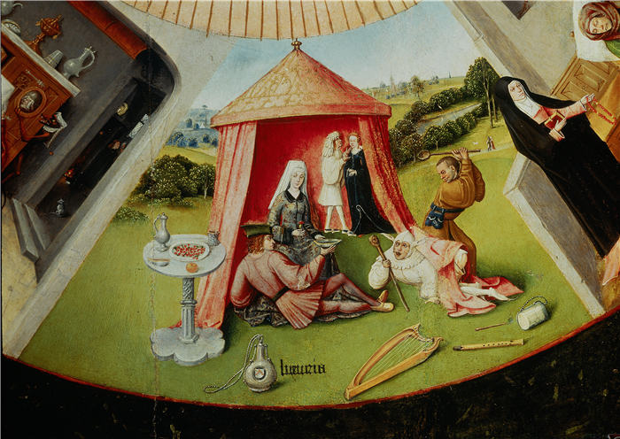 耶罗尼米斯·博斯(Hieronymus Bosch,荷兰)作品《七宗罪细节 3》(011)