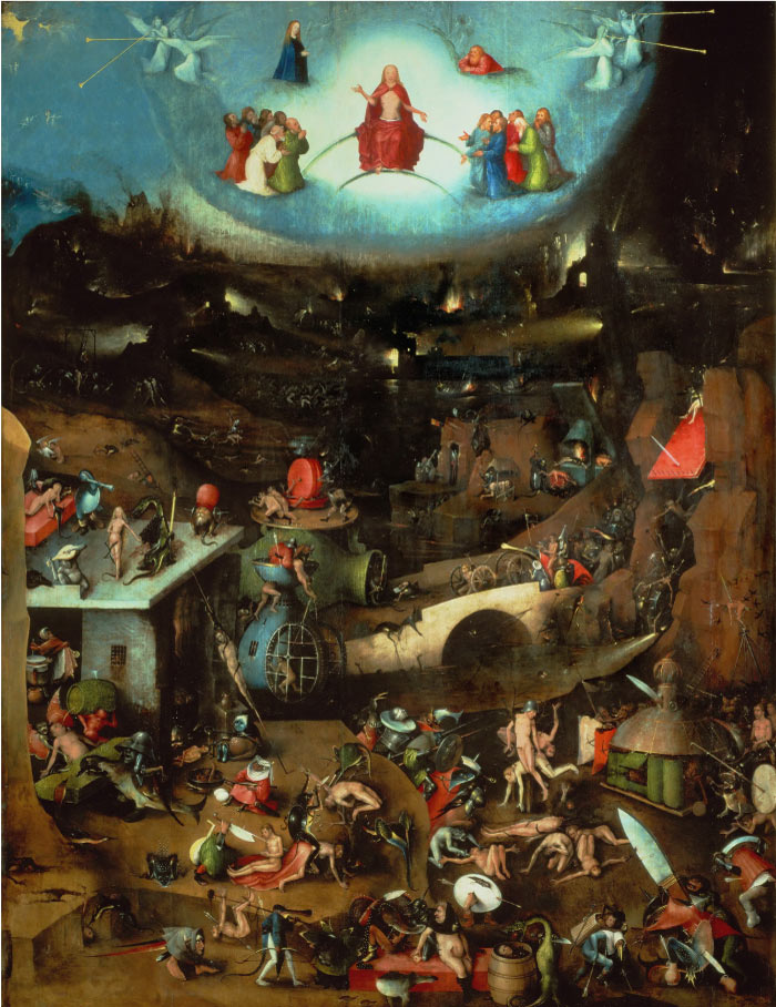耶罗尼米斯·博斯（Hieronymus Bosch，荷兰）作品《最后的判决（细节）》（022）