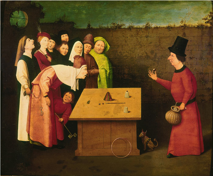 耶罗尼米斯·博斯（Hieronymus Bosch，荷兰）作品《魔术师》（016）