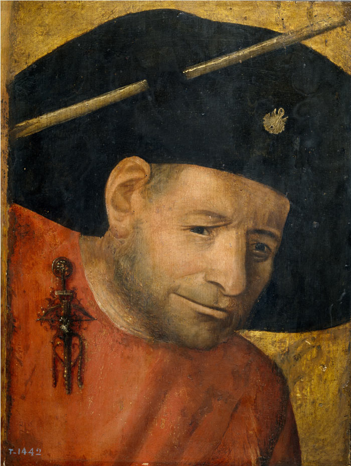 耶罗尼米斯·博斯（Hieronymus Bosch，荷兰）作品《Halberdier的首领》（055）