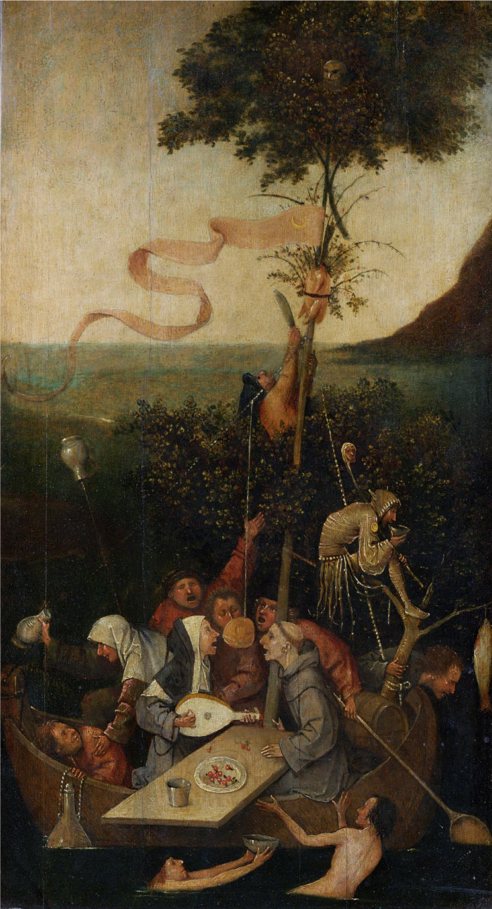 耶罗尼米斯·博斯（Hieronymus Bosch，荷兰）作品《愚人之船》（021）