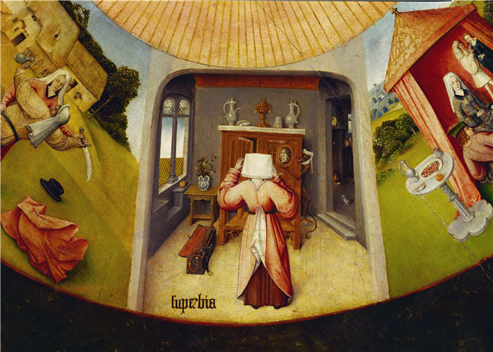 耶罗尼米斯·博斯（Hieronymus Bosch，荷兰）作品《七宗罪细节 2》（010）