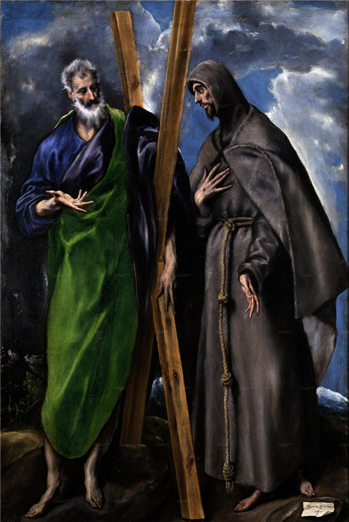 艾尔·葛雷柯（El Greco）高清作品《人物头像》（013）
