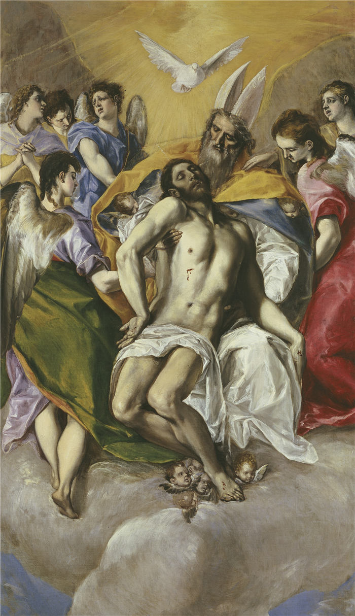 艾尔·葛雷柯（El Greco）高清作品《三位一体》（037）