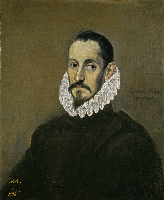 艾尔·葛雷柯（El Greco）高清作品《陌生的绅士》（008）