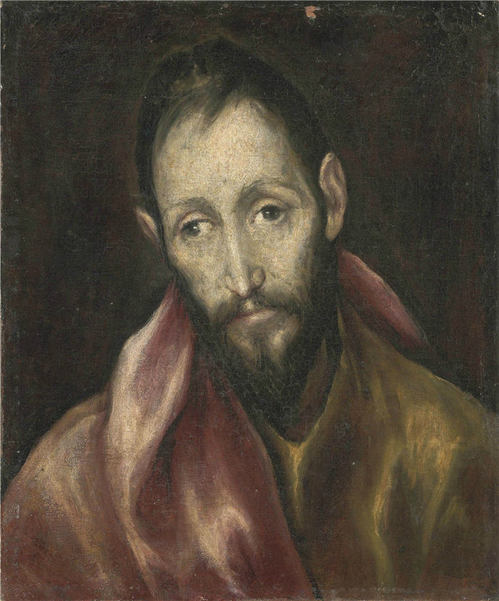 艾尔·葛雷柯（El Greco）高清作品《人物头像》（045）