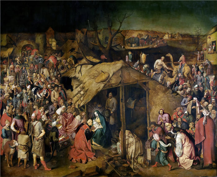 小彼得·勃鲁盖尔(Pieter Brueghel the Younger)超清清作品-《年轻的画作》(006)