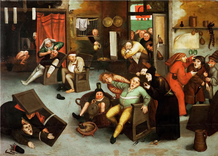 小彼得·勃鲁盖尔(Pieter Brueghel the Younger)超清清作品-(025)