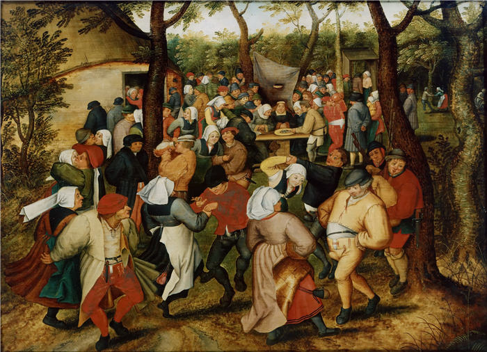 小彼得·勃鲁盖尔(Pieter Brueghel the Younger)超清清作品-《神奇的家庭传统》(009)