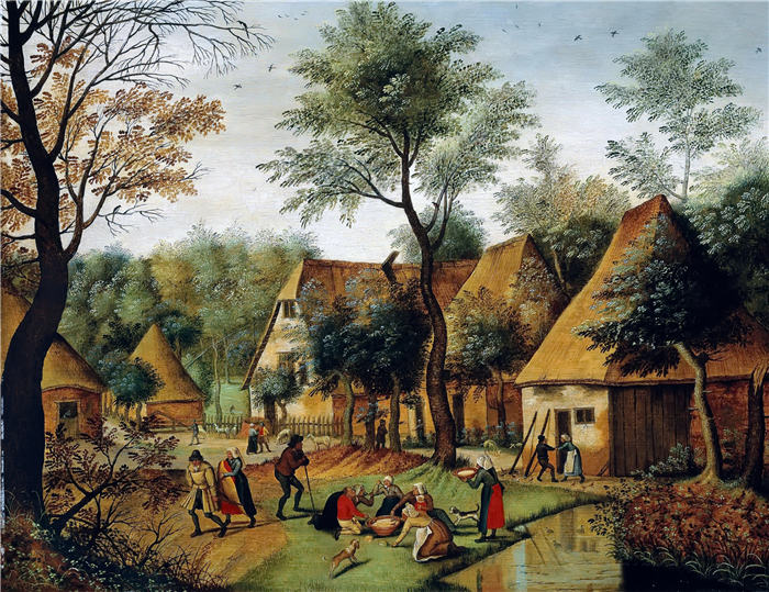 小彼得·勃鲁盖尔（Pieter Brueghel the Younger）超清清作品-（097）