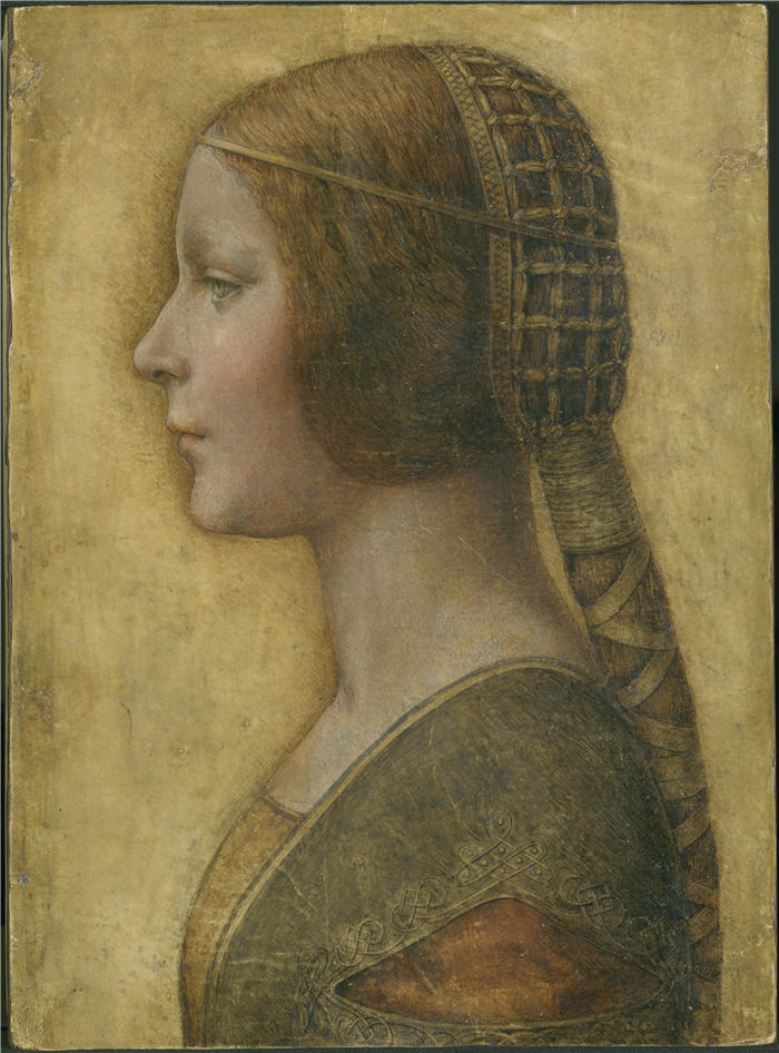 达·芬奇（Leonardo da Vinci）高清作品-66《美丽的公主》