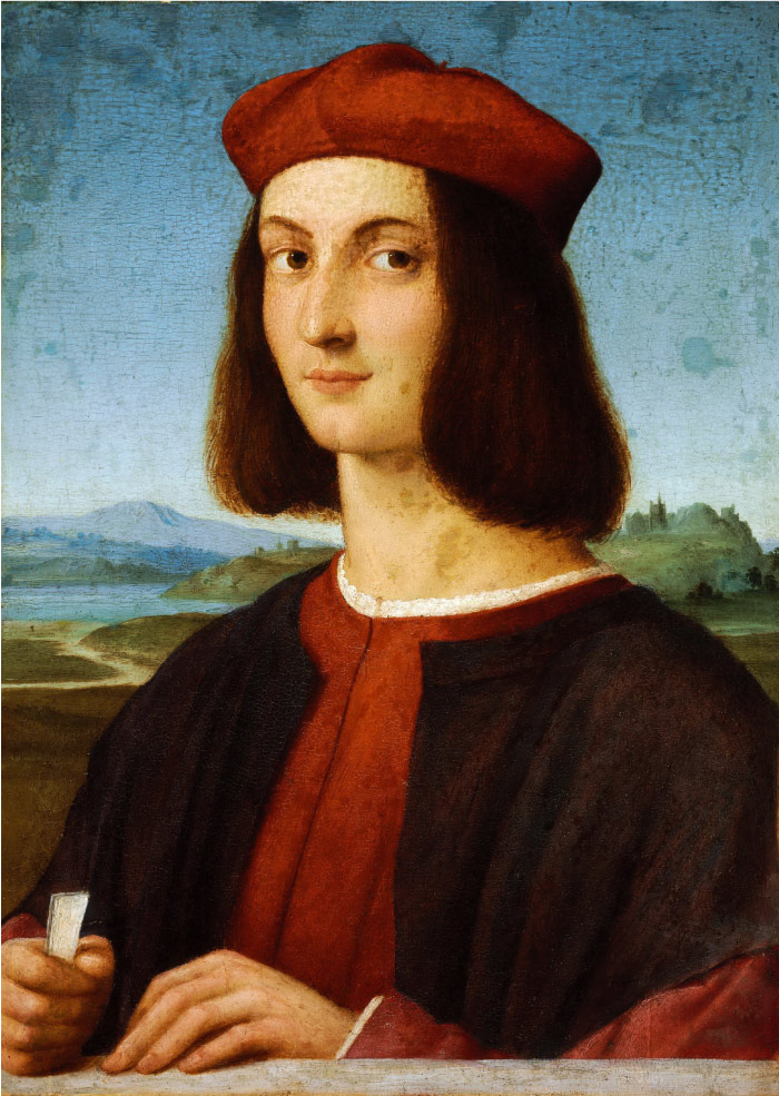 拉斐尔（Raphael，意大利画家）作品_190《彼得本博肖像》