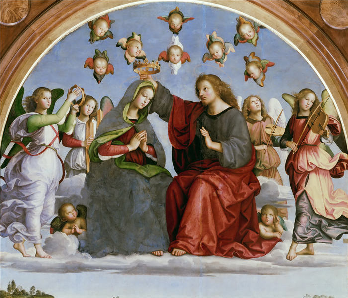 拉斐尔（Raphael，意大利画家）作品_183《圣母子》
