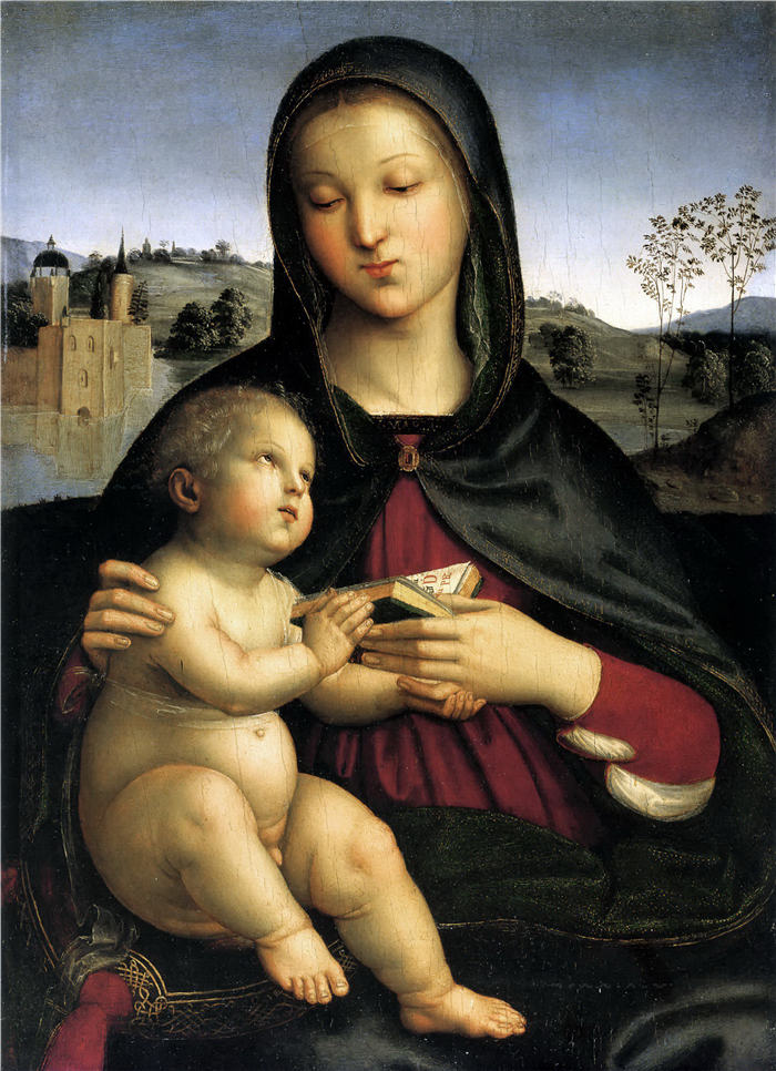 拉斐尔（Raphael，意大利画家）作品_168《圣母 》