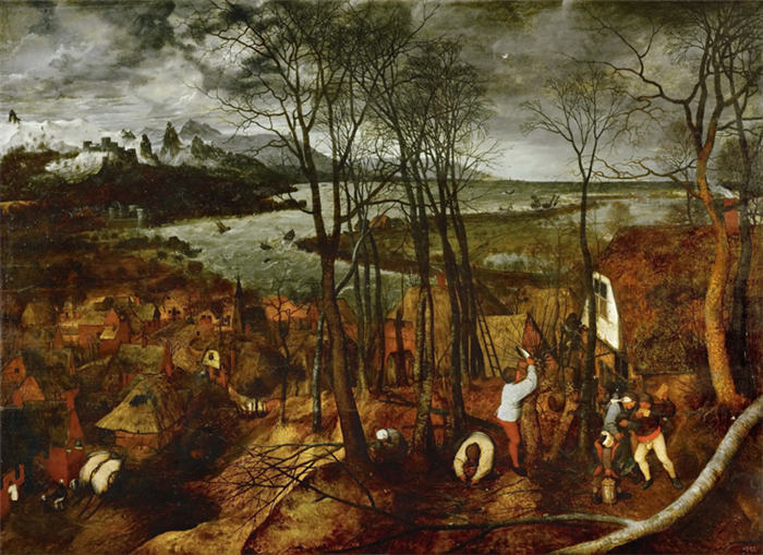 老彼得·勃鲁盖尔(Bruegel Pieter,荷兰)超清作品-《沮丧的一天 》(077)