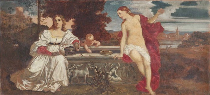 提香（Titian）高清作品 -《Sacred and Profane Love》（015）