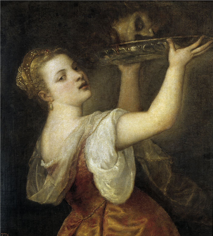提香（Titian）高清作品 -《莎乐美与施洗约翰的头》（049）