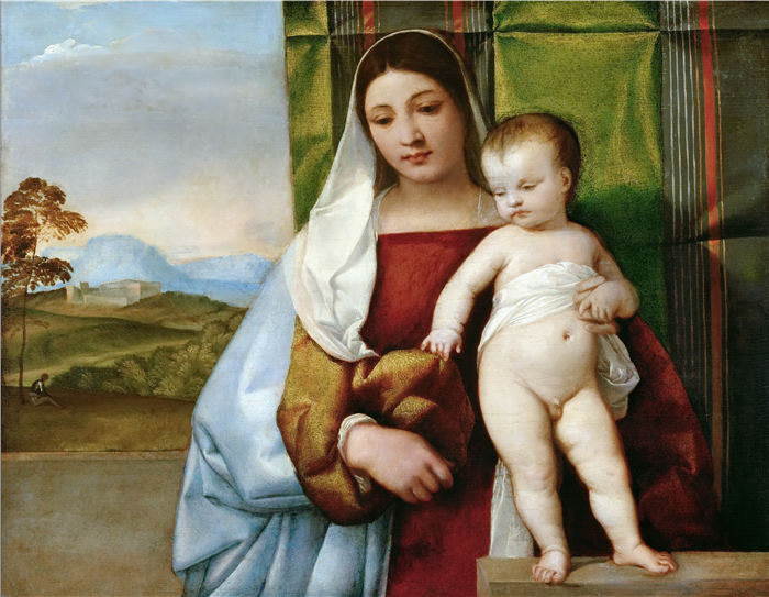 提香（Titian）高清作品 -《吉普赛圣母》（040）
