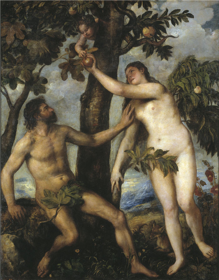 提香（Titian）高清作品 -《The Fall of Man》（028）