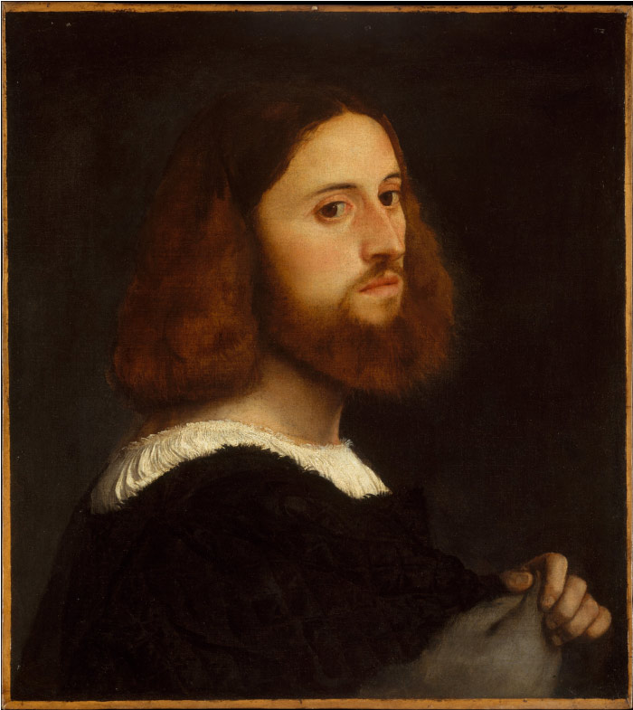 提香（Titian）高清作品 -《Portrait of a Man》（025）