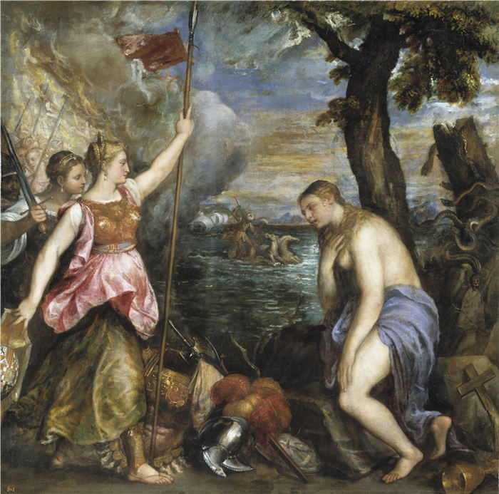 提香（Titian）高清作品 -《西班牙 宗教》（043）