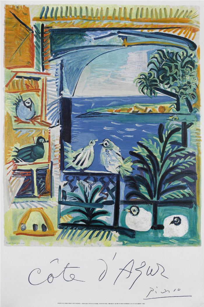 巴勃罗·毕加索(Pablo Picasso)高清作品下载-《CANNES A.M》(077)