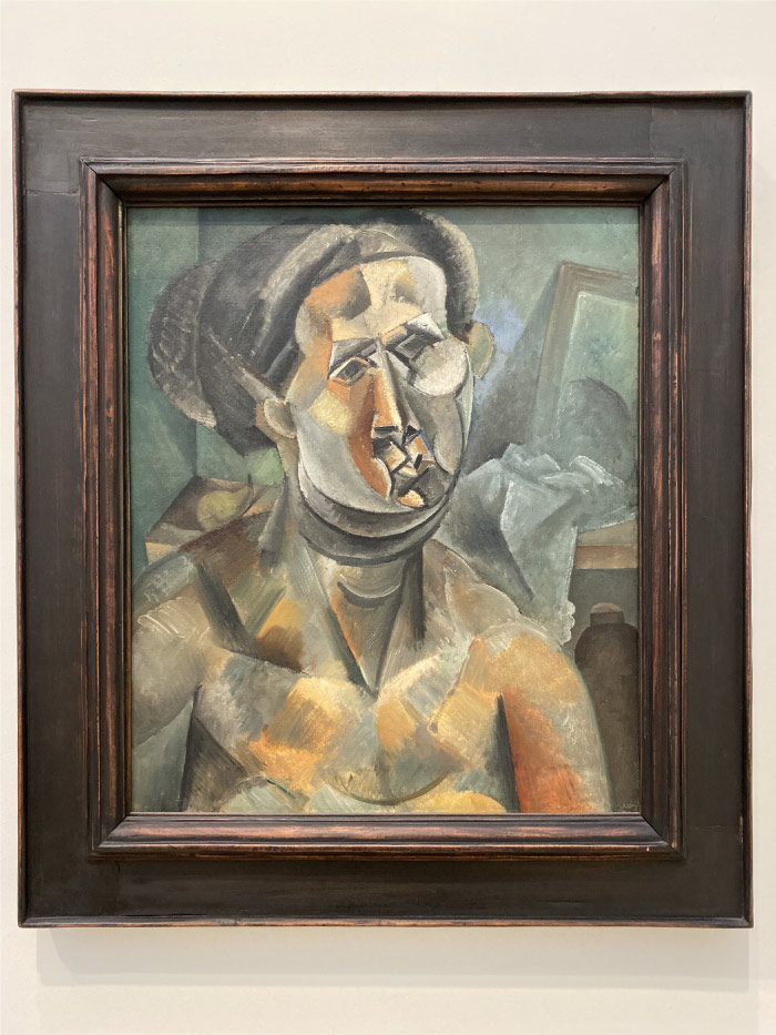 巴勃罗·毕加索（Pablo Picasso）超清作品下载-一个女人的头