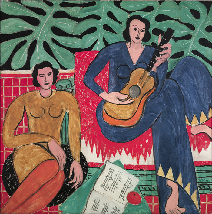 亨利·马蒂斯（Henri Matisse，法国）-音乐-1