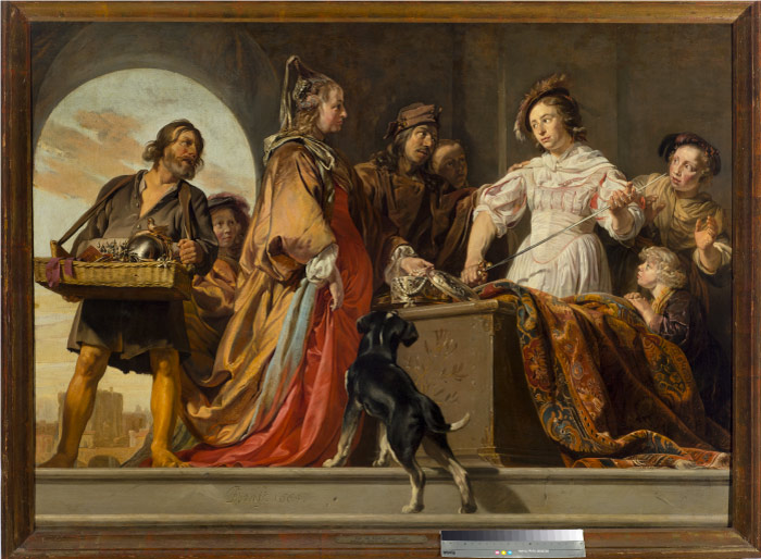 扬·德·布雷（Jan de Bray，荷兰）-在吕科梅德斯的女儿中发现阿喀琉斯