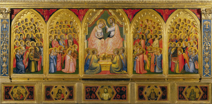 乔托（Giotto）高清作品-poliptih baronchelli ok.1334 185 h 323 florentsiya bazilika santa kroche