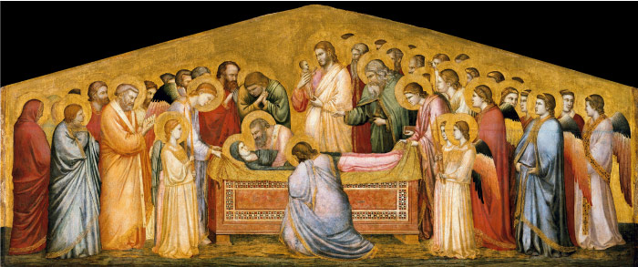 乔托（Giotto）高清作品-玛丽的埋葬