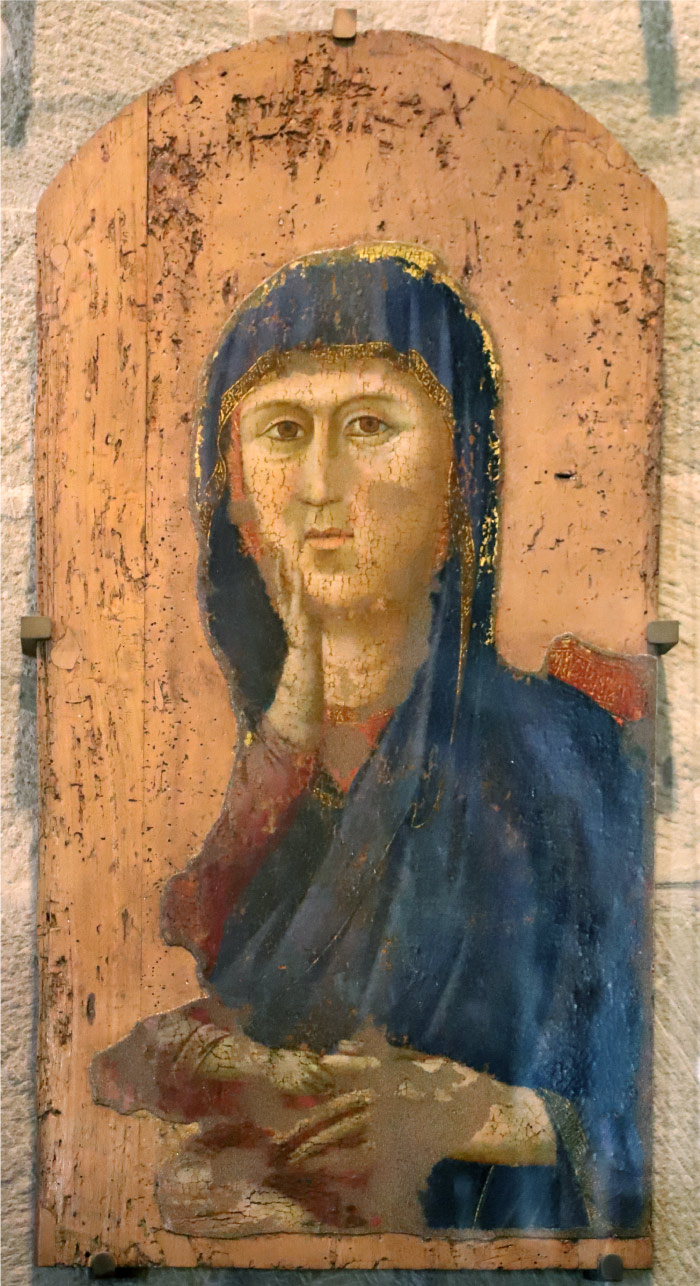 乔托（Giotto）高清作品-圣母，1290年